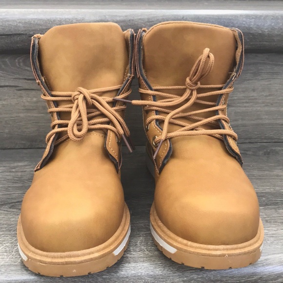 Shoes High Top Combat Boot Mustard Poshmark